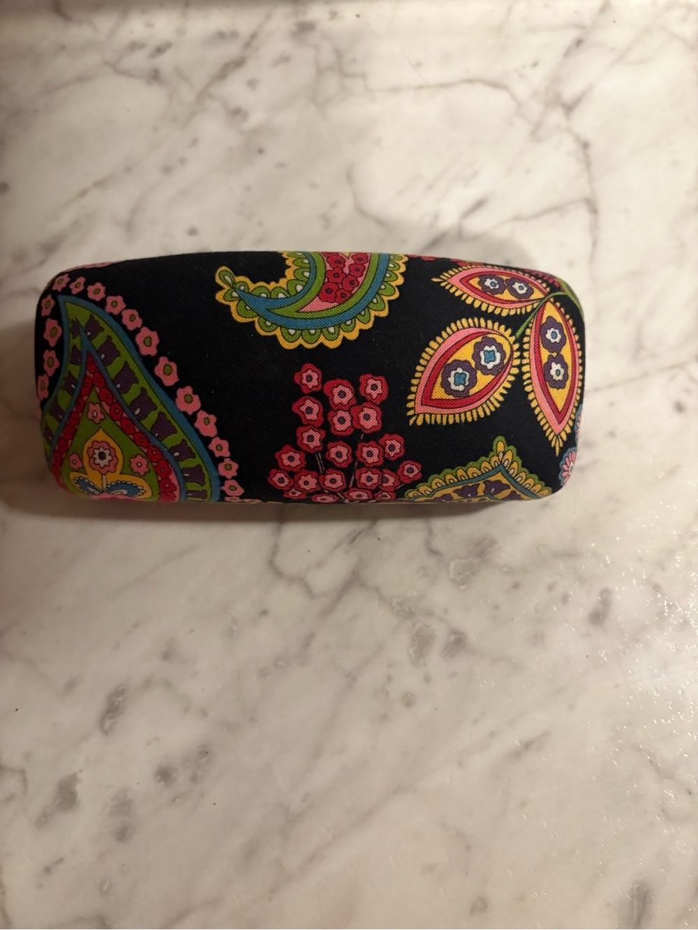 Black Paisley Patterned Women's Eyeglass Case Vera Bradley